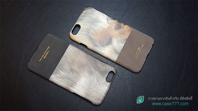 เคส iPhone 6s Plus เพ้นท์สี ลายขนสุนัขจิ้งจอก